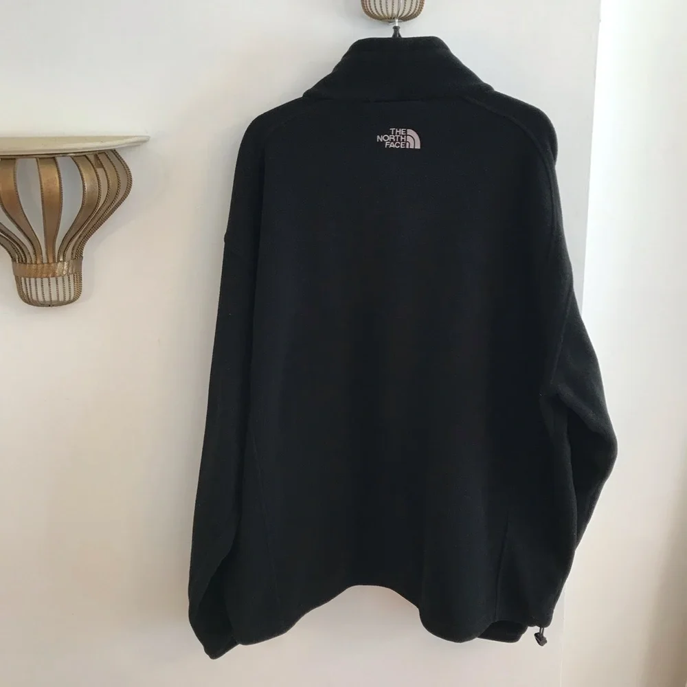 The North Face Fleece Full Zip Up Jacket, Black, Size 2X, Men’s - Picture 10 of 11